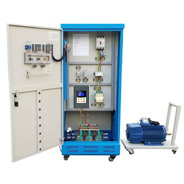 電機(jī)軟啟動(dòng)線路實(shí)訓(xùn)裝置(圖1) 電機(jī)軟啟動(dòng)線路實(shí)驗(yàn)裝置,氣體滅火模仿實(shí)驗(yàn)臺(tái)